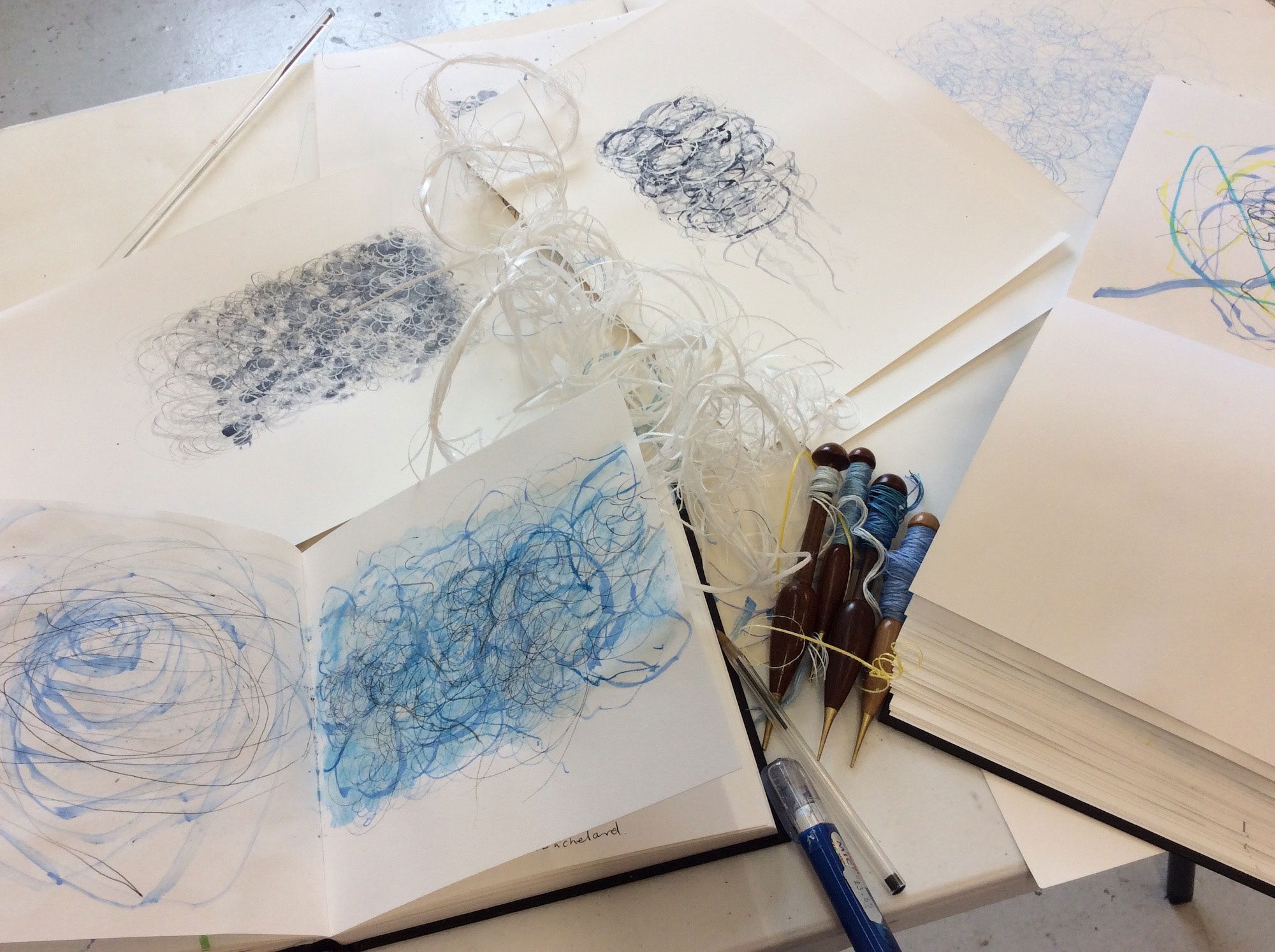 Exploring Sketchbooks 15th – 17th September 2021 - Fiona Hutchison -  Tapestry & Textile Artist